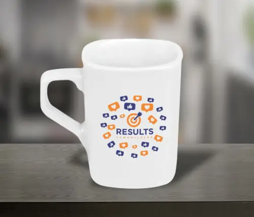 Caneca Personalizada Quadrada 160ml - 24 Unidades