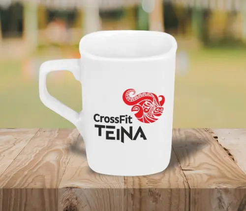 Caneca Personalizada Quadrada 160ml - 24 Unidades