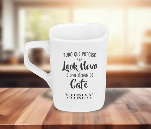 Caneca Personalizada Quadrada 160ml - 36 Unidades