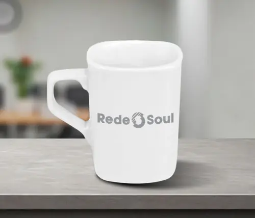 Caneca Personalizada Quadrada 160ml - 36 Unidades