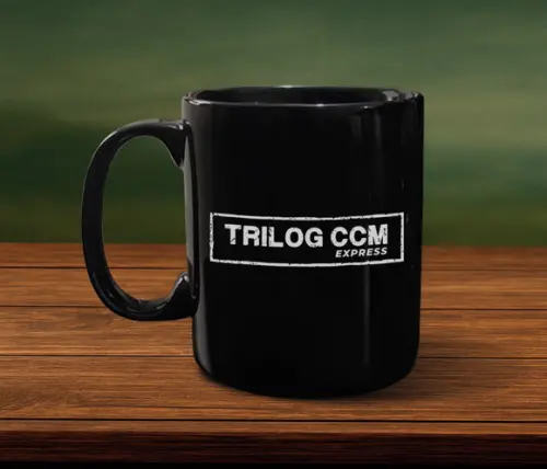 Caneca Preta Personalizada de 300ml - 200 Unidades