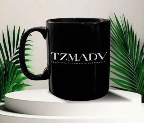 Caneca Preta Personalizada de 300ml - 24 Unidades