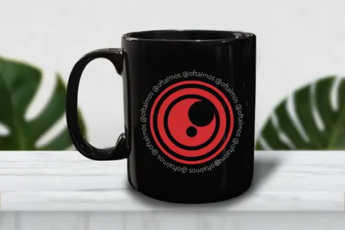 Caneca Preta Personalizada de 300ml - 36 Unidades