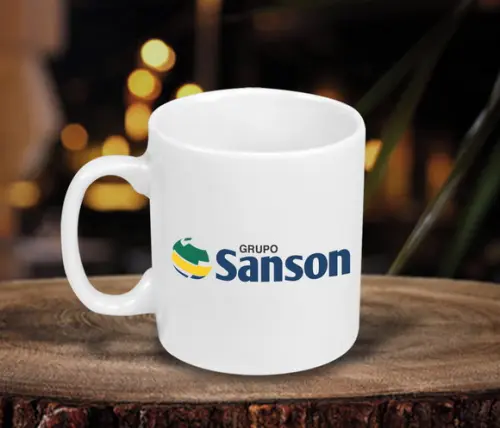 Canecas Personalizadas de 250ml de Porcelana - 50 Unidades