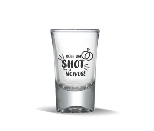 Copinho de Dose Shot Personalizado - 100 Unidades