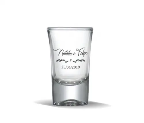 Copinho de Dose Shot Personalizado - 36 Unidades