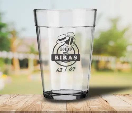 Copo Americano Personalizado 190ml - 100 Unidades