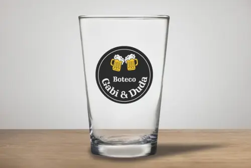 Copo Caldereta de Chopp Personalizado 350ml - 100 Unidades