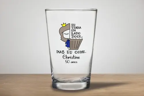 Copo Caldereta de Chopp Personalizado 350ml - 36 Unidades