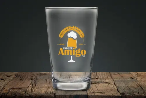 Copo Caldereta de Chopp Personalizado 350ml - 36 Unidades