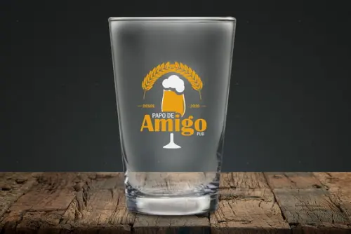 Copo Caldereta de Chopp Personalizado 350ml - 36 Unidades