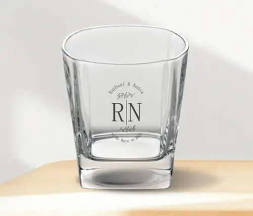 Copo de Whisky Personalizado 270ml - 100 Unidades