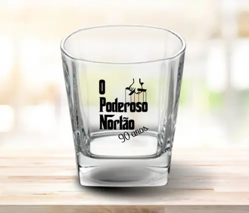 Copo de Whisky Personalizado 270ml - 100 Unidades