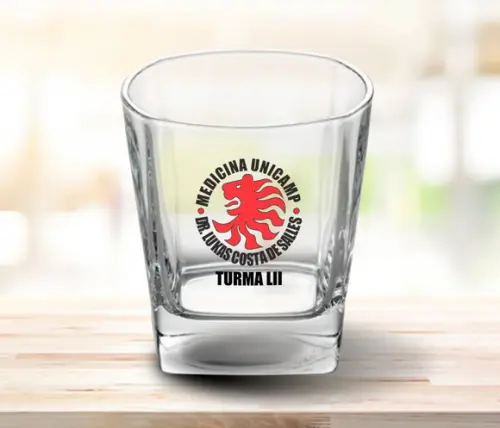 Copo de Whisky Personalizado 270ml - 24 Unidades