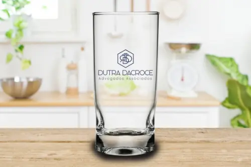 Copo Personalizada Água Nadir Amassadinho 310ml - 12 Unidade