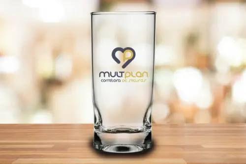 Copo Personalizado Água Nadir Amassadinho 310ml - 24 Unidade
