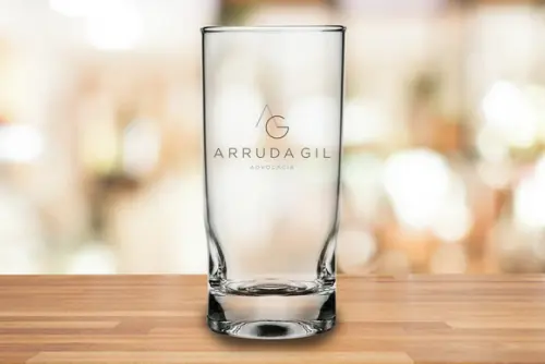 Copo Personalizado Água Nadir Amassadinho 310ml - 24 Unidade