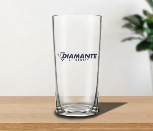 Copo Personalizado para Água Long Drink 390ml - 12 Unidades