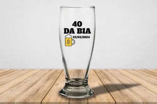 Copo Tulipa Personalizado Munich 300ml - Kit 48 Unidades