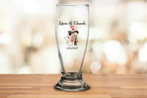 Copo Tulipa Personalizado Munich 300ml - Kit 48 Unidades