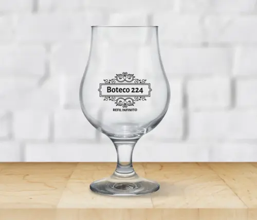 Taça para Cerveja Dublin 400ml Personalizada - 24 Unidades