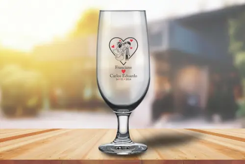 Taça Personalizada para Cerveja Floripa 300ml - 24 Unidades