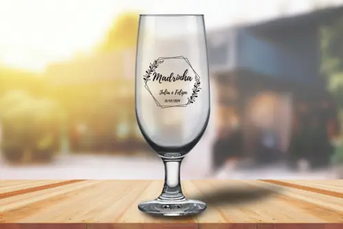 Taça Personalizada para Cerveja Floripa 300ml - 36 Unidades