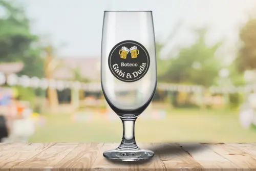 Taça Personalizada para Cerveja Floripa 300ml - 36 Unidades
