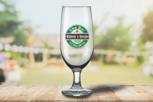 Taça Personalizada para Cerveja Floripa 300ml - 48 Unidades