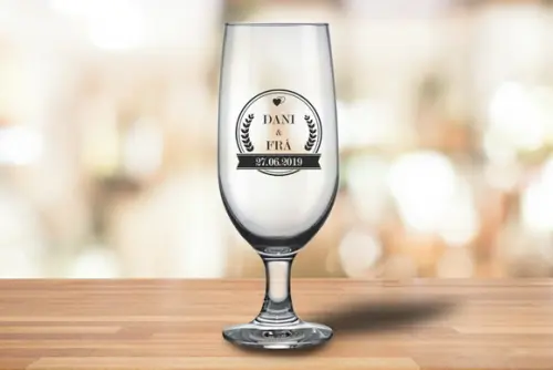 Taça Personalizada para Cerveja Floripa 300ml - 36 Unidades