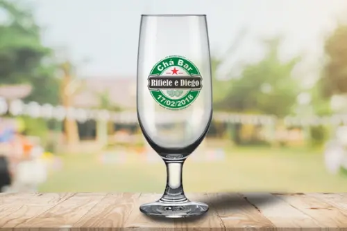 Taça Personalizada para Cerveja Floripa 300ml - 48 Unidades