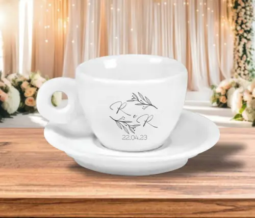 Xícara de Café Personalizada Coquinho 70ml - 36 Unidades