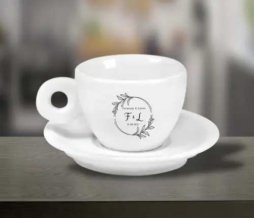 Xícara de Café Personalizada Coquinho 70ml - 36 Unidades