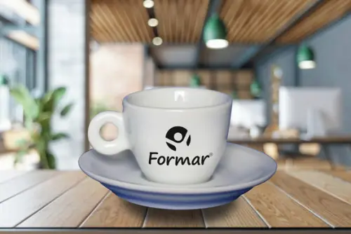 Xícara de Café Personalizada Coquinho de 70ml - 24 Unidades
