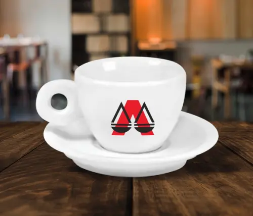 Xícara de Café Personalizada Coquinho de 70ml - 48 Unidades