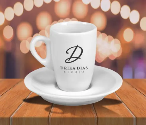 Xícara de Café Personalizada Genova 85ml - 12 Unidades