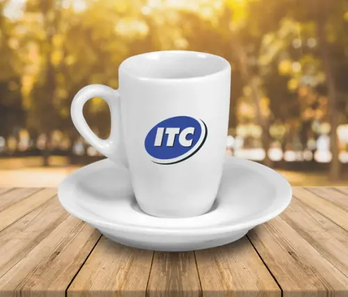 Xícara de Café Personalizada Genova 85ml - 12 Unidades