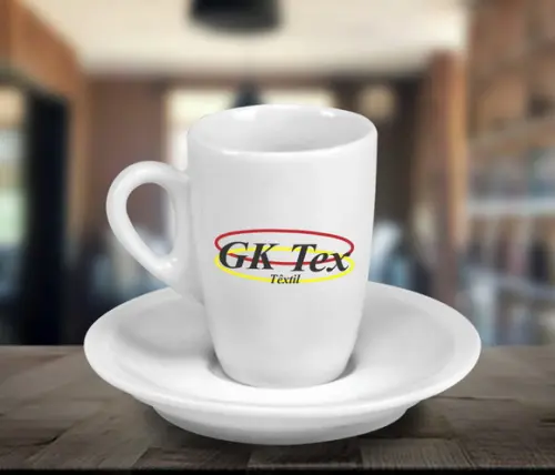 Xícara de Café Personalizada Genova 85ml - 48 Unidades