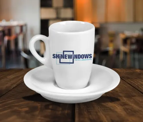 Xícara de Café Personalizada Genova de 85ml - 12 Unidades