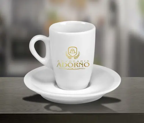 Xícara de Café Personalizada Genova de 85ml - 12 Unidades