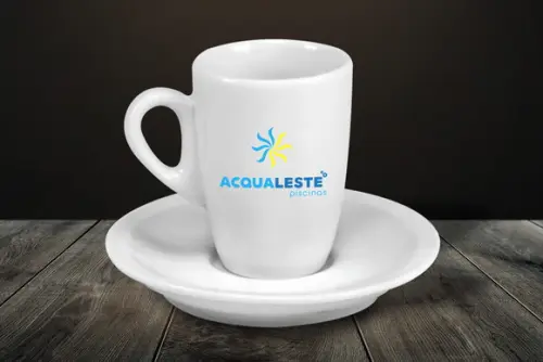 Xícara de Café Personalizada Genova de 85ml - 24 Unidades