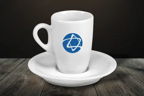 Xícara de Café Personalizada Genova de 85ml - 24 Unidades