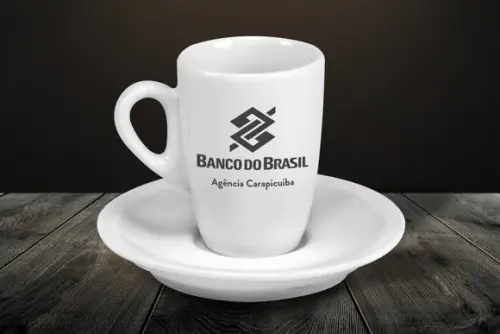Xícara de Café Personalizada Genova de 85ml - 24 Unidades