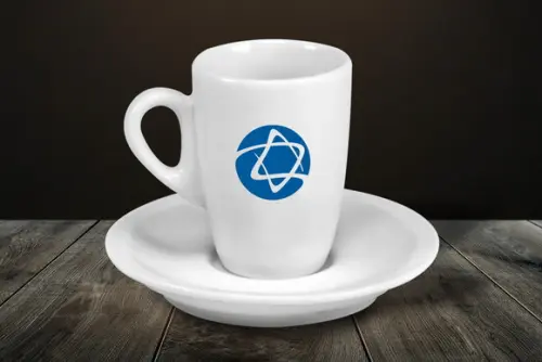 Xícara de Café Personalizada Genova de 85ml - 24 Unidades