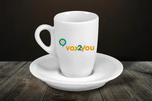 Xícara de Café Personalizada Genova de 85ml - 24 Unidades