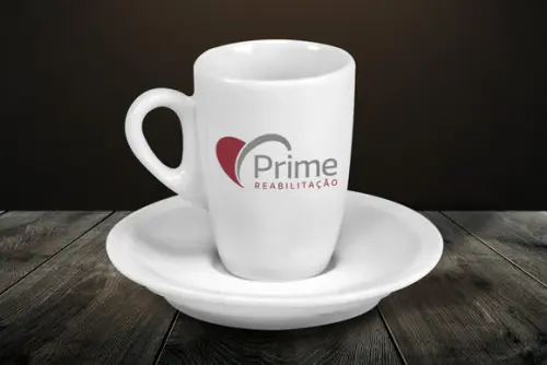 Xícara de Café Personalizada Genova de 85ml - 36 Unidades