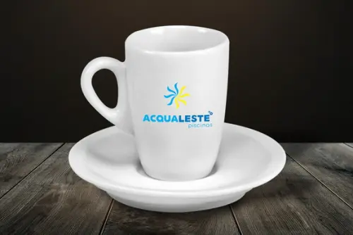 Xícara de Café Personalizada Genova de 85ml - 36 Unidades