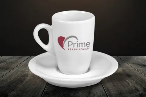 Xícara de Café Personalizada Genova de 85ml - 48 Unidades