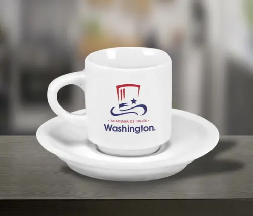 Xícara de Café Personalizada Hotel de 70ml - 12 Unidades