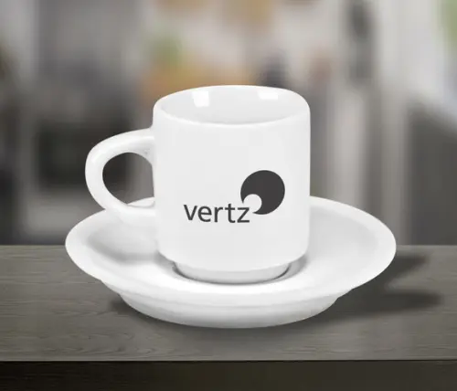 Xícara de Café Personalizada Hotel de 70ml - 12 Unidades